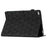 For iPad Mini  /  Mini 2  /  mini 3  /  mini 4  /  mini (2019) 7.9 inch Leather Case Stand Diamond Texture Tablet Cover - Black - 3