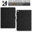 For iPad Mini  /  Mini 2  /  mini 3  /  mini 4  /  mini (2019) 7.9 inch Leather Case Stand Diamond Texture Tablet Cover - Black - 6