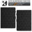 For Samsung Galaxy Tab A11+ / A9+ Case Diamond Pattern Leather Tablet Cover with Card Holder - Black - 6