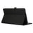 For Samsung Galaxy Tab A9 Tablet Case Cloth Texture Folio Stand Leather Cover with Card Slot - Black - 4