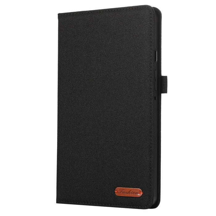 For Samsung Galaxy Tab A9+ Case Shockproof Leather Folio Stand Tablet Cover - Black - 6