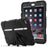 For iPad mini 4 / mini (2019) 7.9 inch Kickstand Case Tablet Case with PET Screen Protector - Black - 1