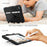 For iPad mini 4 / mini (2019) 7.9 inch Kickstand Case Tablet Case with PET Screen Protector - Black - 4