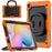 For Samsung Galaxy Tab S6 Lite (2024) / S6 Lite (2022) / S6 Lite (2020) P610 P615 P613 P619 Case Tablet Kickstand Cover with Shoulder Strap - Orange - 1