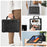 For iPad Pro 10.5-inch (2017) / Air 10.5 inch (2019) Case Handle Grip Kickstand Tablet Cover with Shoulder Strap - Black - 7