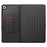 For Samsung Galaxy Tab A11+ / A9+ Kickstand Case Card Slot Tablet Leather Cover - Black - 2