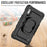 For Lenovo Tab M9 TB-310FU / Lenovo K9 TB310 Kickstand Case PC+Silicone Tablet Cover with Shoulder Strap - Black - 4