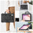 For Lenovo Tab M9 TB-310FU / Lenovo K9 TB310 Kickstand Case PC+Silicone Tablet Cover with Shoulder Strap - Black - 6