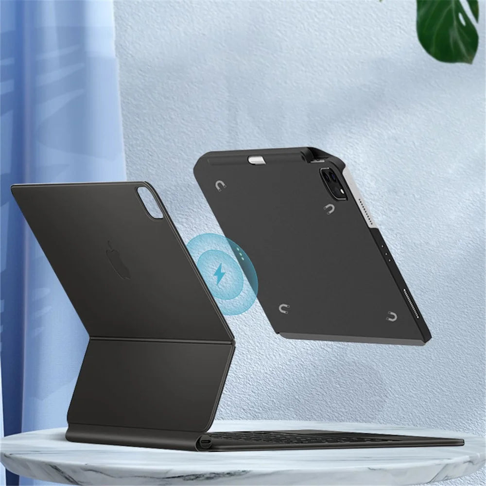 SWITCHEASY CoverBuddy For iPad Pro 11 (2022) / (2021) / (2020) / (2018) /  iPad Air (2020) / (2022) Tablet Case PC Magnetic Protective Cover - Black - 7