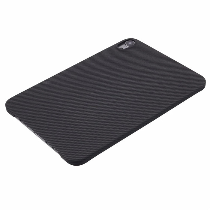 For iPad mini (2024) / mini (2021) Black Case 600D Fine Texture Aramid Fiber Shockproof Tablet Cover - 5