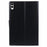 HANMAN Mill Series for Samsung Galaxy Tab S9 FE+ /  Tab S9+ /  Tab S8+ / Tab S7+ / Tab S7 FE Case Leather Stand Wallet Tablet Cover - Black - 3