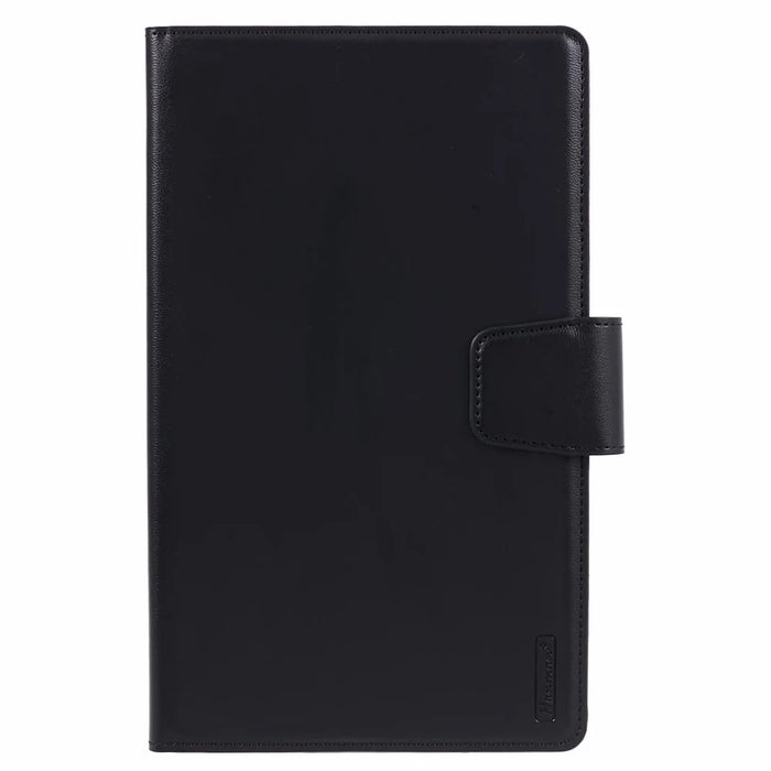 HANMAN Mill Series for Samsung Galaxy Tab A9 Case Magnetic Leather Folio Flip Tablet Cover - Black - 2