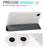 For Samsung Galaxy Tab A11 / A9 Case Tri-fold Leather Pen Slot Tablet Stand Cover - Black - 4