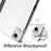 For Lenovo Tab M11 / Xiaoxin Pad 11 2024 Case Tri-fold Transparent Back Auto Sleep / Wake Cover with Pen Slot - Black - 5
