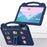 For Lenovo Tab P12 EVA Case with Kickstand Drop Protective Rugged Tablet Cover - Navy Blue - 4