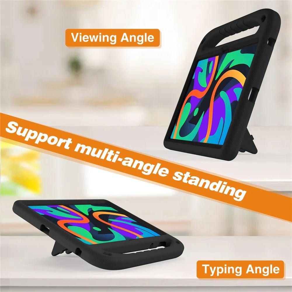 For Lenovo Tab M11 / Xiaoxin Pad 11 2024 Case EVA Handle Kickstand Tablet Cover - Black - 3