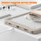 For Samsung Galaxy Tab A9+ Tablet Case PC+TPU Cover Rotary Kickstand Hand Strap - Khaki - 4
