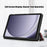 For Samsung Galaxy Tab A11 / A9 Leather Tablet Case Pattern Printing Tri-fold Stand - Graffiti - 3
