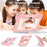 For iPad 9.7-inch (2017) / (2018) Tablet Case Anti-drop Kickstand Cover with Shoulder Strap - Rose Gold - 5