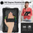 For Samsung Galaxy Tab A7 10.4 (2020) / (2022) Kickstand Case PC+Silicone Cover with Shoulder Strap - All Black - 3