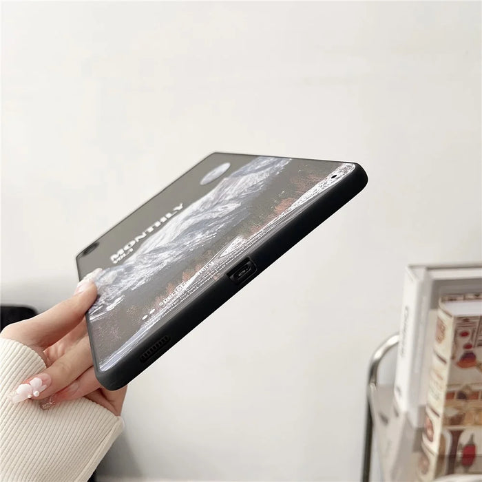 For Samsung Galaxy Tab S6 Lite (2024) / S6 Lite (2022) / S6 Lite (2020) P610 P615 Case Pattern Printed Tablet Cover - Sunset - 4