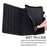 For Samsung Galaxy Tab S8 Leather Case Stand Tablet Cover Card Slots - Black - 7