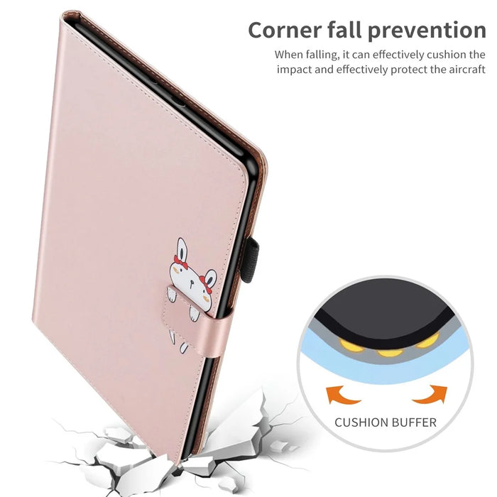 For iPad mini (2019) 7.9 inch / mini 4 / mini 3 / mini 2 / mini Tablet Case Leather Card Holder Cover - Rose Gold - 2