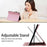 For Samsung Galaxy Tab A7 10.4 (2020) / (2022) Tablet Case Stand Leather Cover Card Slots - Rose Gold - 3
