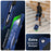 C3 Tablet Case for iPad 10.2 (2019) / (2020) / (2021) Kids Friendly Cover with Shoulder Strap Rotating Handle - Navy Blue+Black - 3