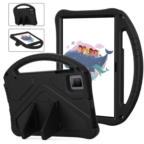 For TCL Tab 10 Gen 2 / T-Mobile REVVL Tab / Blackview Oscal Pad 15 / Tab 11 WiFi / Tab 11 SE / Tab 11 Case Handle EVA Cover - Black - 1