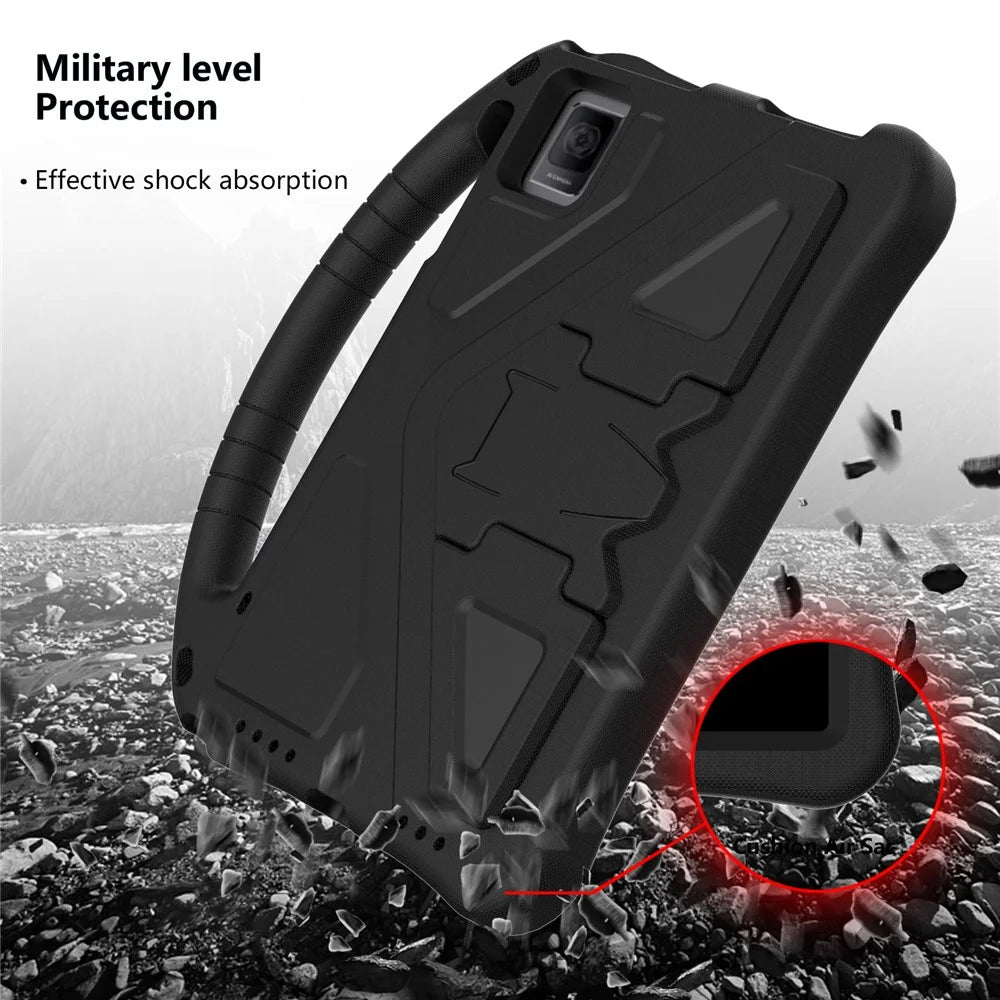 For TCL Tab 10 Gen 2 / T-Mobile REVVL Tab / Blackview Oscal Pad 15 / Tab 11 WiFi / Tab 11 SE / Tab 11 Case Handle EVA Cover - Black - 5