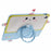 For iPad (2025) / 10.9 (2022) Silicone Case Robot Style PC Kickstand Tablet Cover with Lanyard - 4