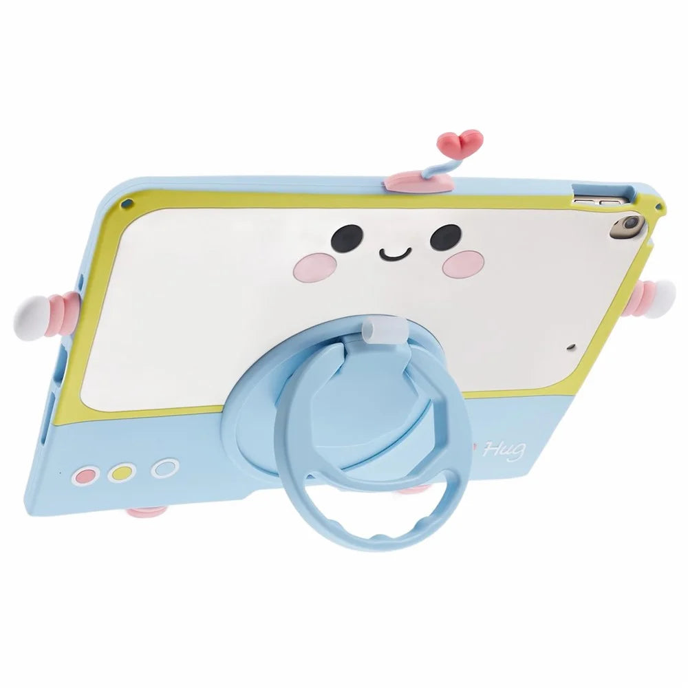For iPad 10.2 (2021) / (2020) / (2019) / iPad Air 10.5 inch (2019) / Pro 10.5-inch (2017) Silicone Case with Lanyard - 4