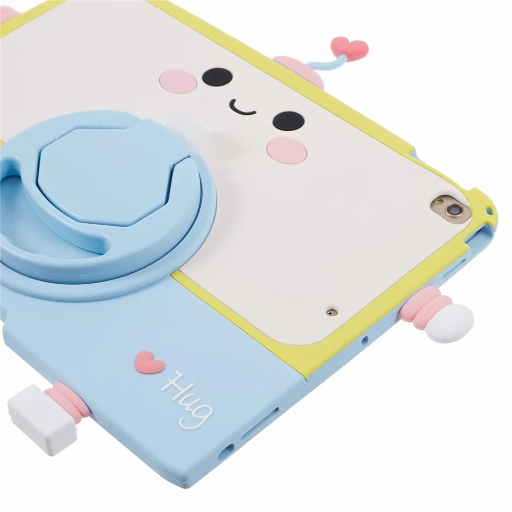 For iPad 10.2 (2021) / (2020) / (2019) / iPad Air 10.5 inch (2019) / Pro 10.5-inch (2017) Silicone Case with Lanyard - 7