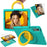 For Samsung Galaxy Tab A11+ / A9+ Eagle Pattern Case Rotating Grip Handle Kickstand Cover with Shoulder Strap - Light Green - 2