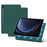 For Samsung Galaxy Tab S10 FE / S9 FE / S9 Case Magnetic V-Fold Stand Tablet Cover with Auto Sleep  /  Wake - Green - 1