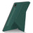 For Samsung Galaxy Tab S10 FE / S9 FE / S9 Case Magnetic V-Fold Stand Tablet Cover with Auto Sleep  /  Wake - Green - 4