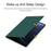 For Samsung Galaxy Tab S10 FE / S9 FE / S9 Case Magnetic V-Fold Stand Tablet Cover with Auto Sleep  /  Wake - Green - 5