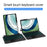 For Huawei MatePad Pro 13.2 Leather Case + Bluetooth-compatible Keyboard with Backlight Trackpad - 4