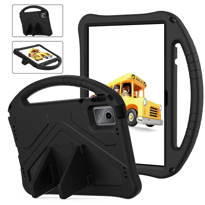 For Lenovo Tab M11 / Xiaoxin Pad 11 2024 Tablet Case with Handle Drop Proof EVA Cover - Black - 1