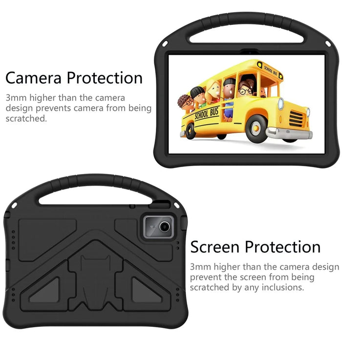 For Lenovo Tab M11 / Xiaoxin Pad 11 2024 Tablet Case with Handle Drop Proof EVA Cover - Black - 4