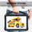 For Lenovo Tab M11 / Xiaoxin Pad 11 2024 Tablet Case with Handle Drop Proof EVA Cover - Black - 6