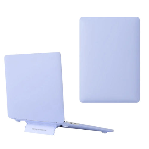 For MacBook Pro 16 inch (2026) A3429 A3428 / (2025) A3186 A3403 / (2024) A2991 / (2023) A2780 / (2021) A2485 Case Kickstand Heat Dissipation Laptop Cover - Purple - 1