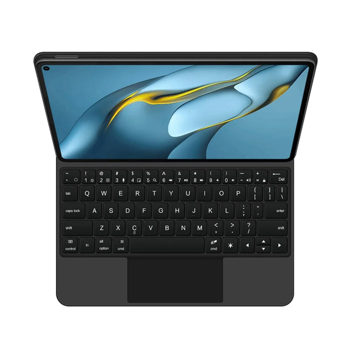 For Huawei MatePad Pro 10.8 (2021) Magnetic Floating Bluetooth-compatible Keyboard + Leather Tablet Case - 2