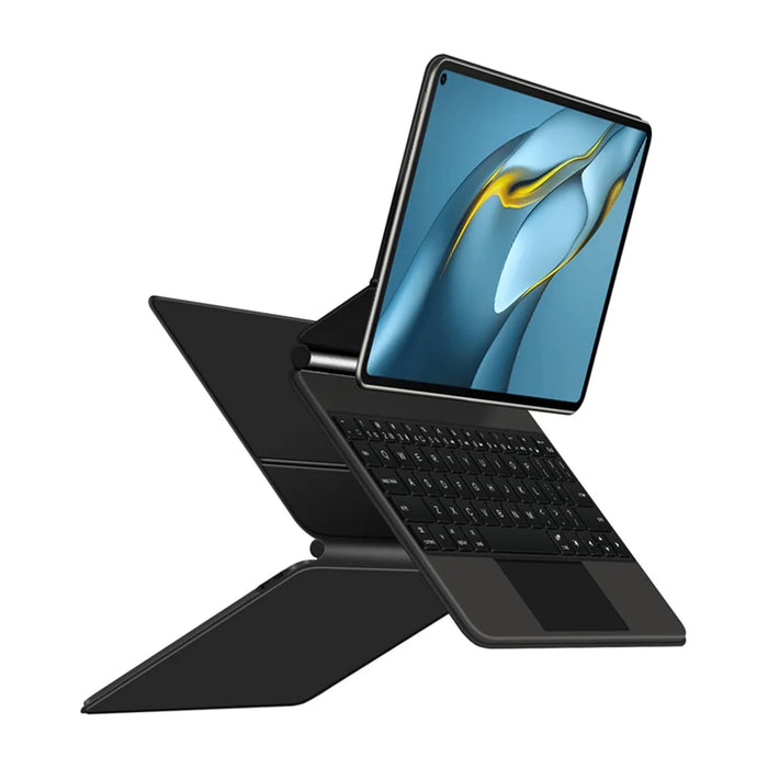For Huawei MatePad Pro 10.8 (2021) Magnetic Floating Bluetooth-compatible Keyboard + Leather Tablet Case - 7