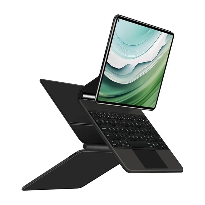 For Huawei MatePad Pro 11 (2024) Magnetic Floating Bluetooth-compatible Keyboard + Leather Tablet Case - 6