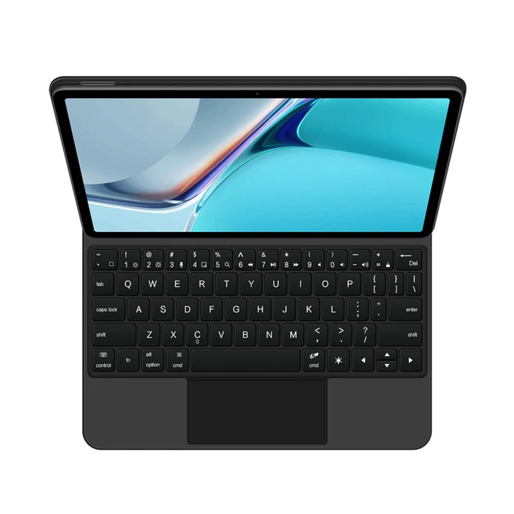 For Huawei MatePad 11 (2021) Magnetic Floating Bluetooth-compatible Keyboard + Leather Tablet Case - 3
