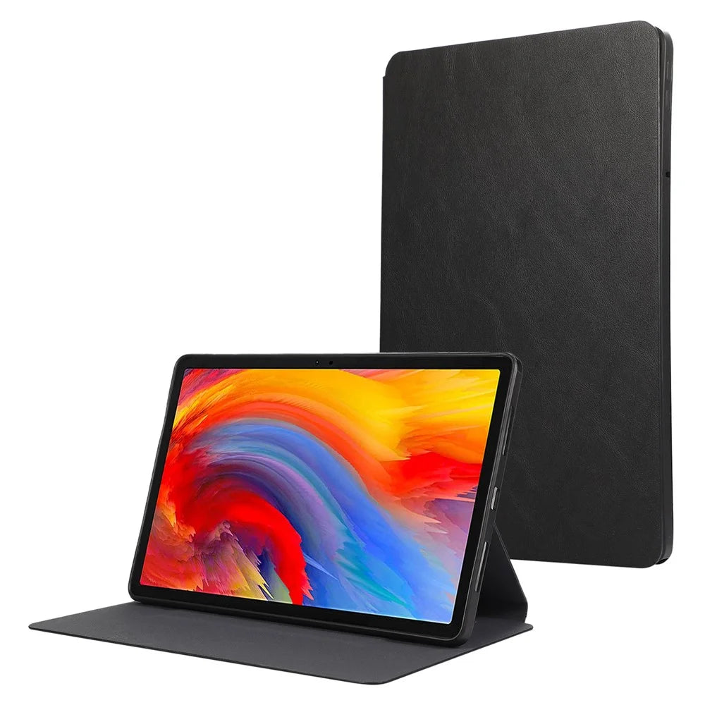 For Lenovo Tab M11 / Xiaoxin Pad 11 2024 Tablet Case Auto Sleep / Wake Folio Stand Cover - Black - 1