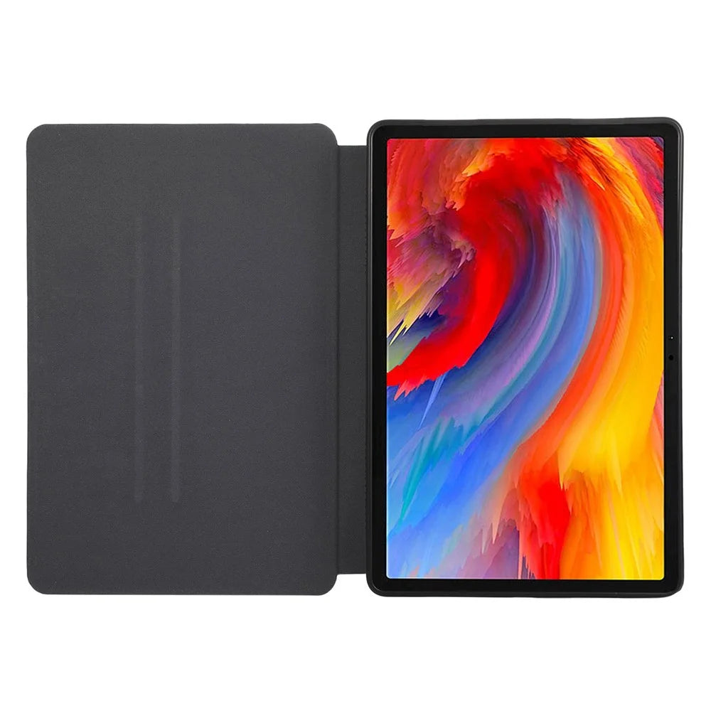 For Lenovo Tab M11 / Xiaoxin Pad 11 2024 Tablet Case Auto Sleep / Wake Folio Stand Cover - Black - 2