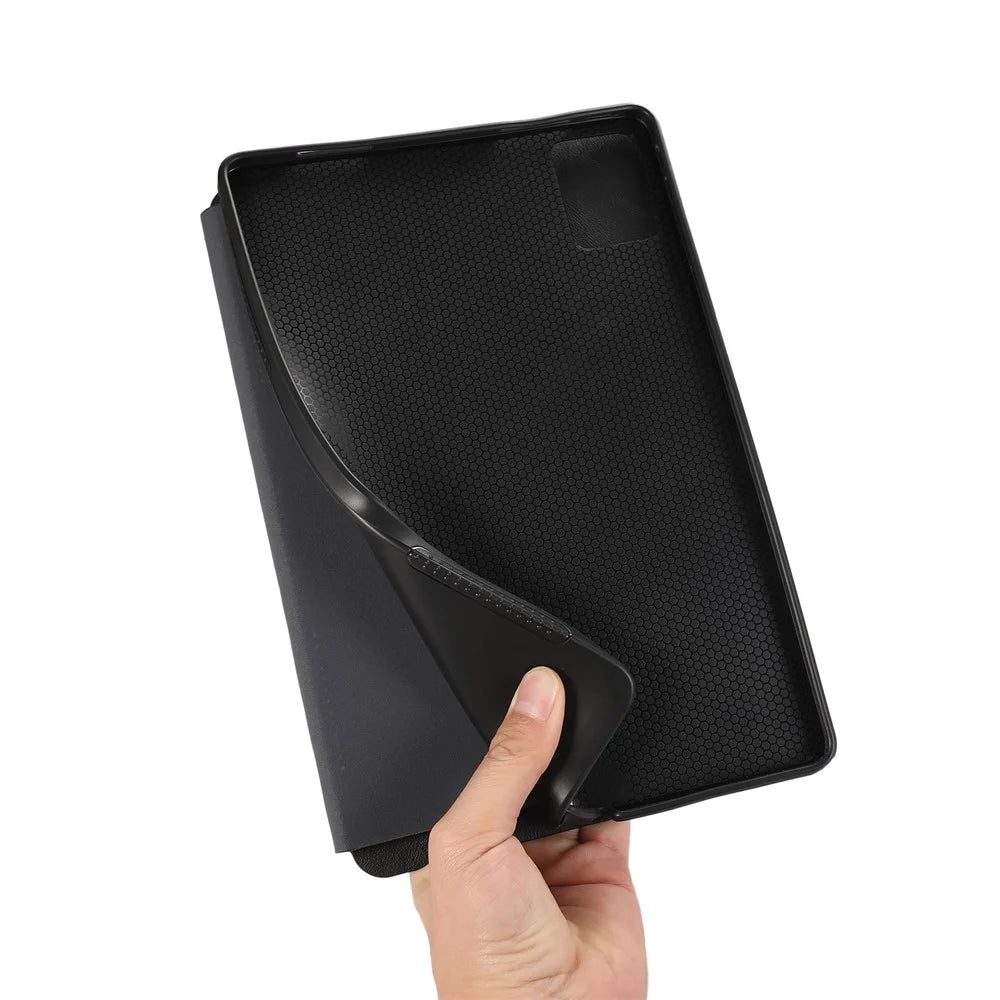 For Lenovo Tab M11 / Xiaoxin Pad 11 2024 Tablet Case Auto Sleep / Wake Folio Stand Cover - Black - 5